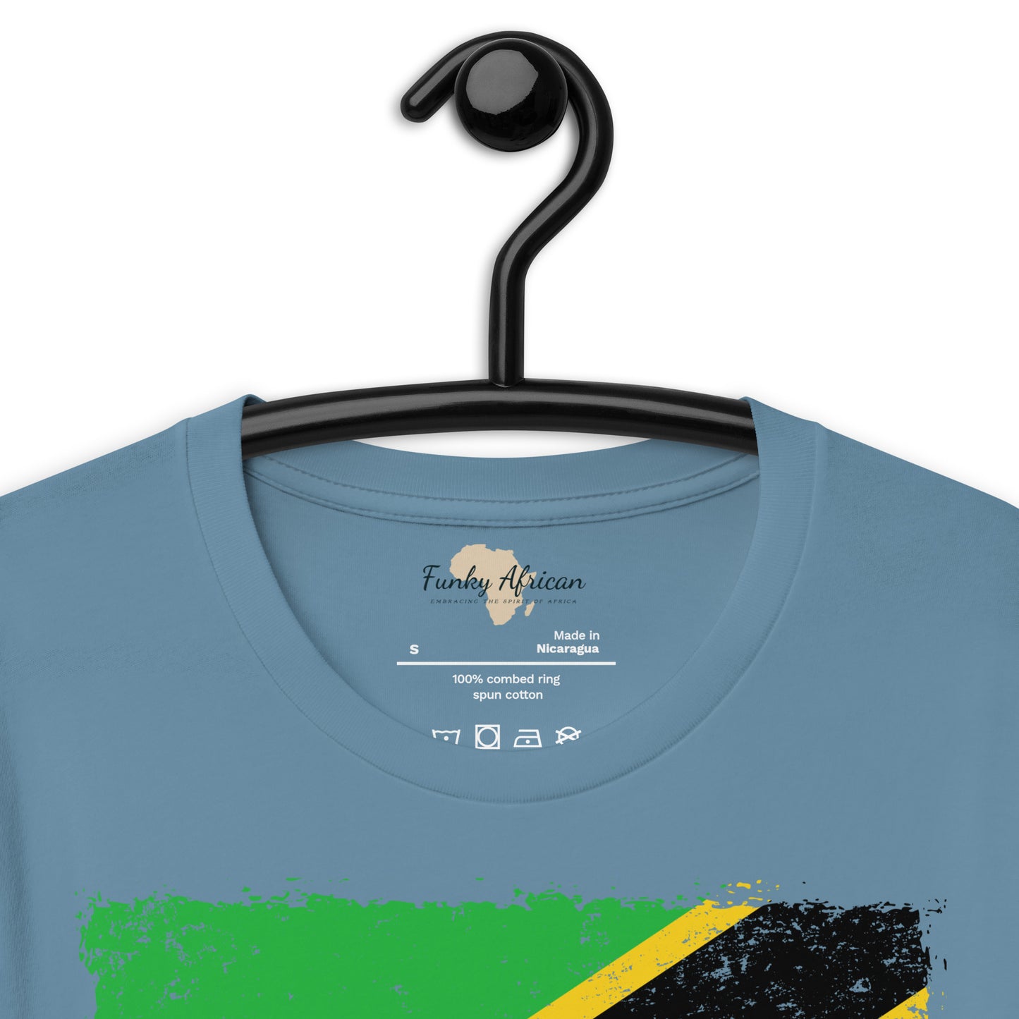 Tanzania grunge unisex tee