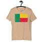 Benin grunge unisex tee Funky African