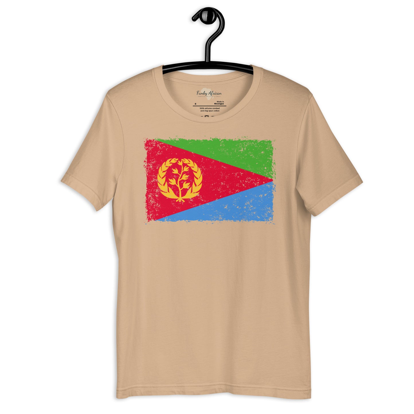 Eritrea grunge unisex tee