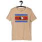 Eswatini grunge unisex tee Funky African
