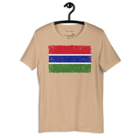Gambia grunge unisex tee Funky African