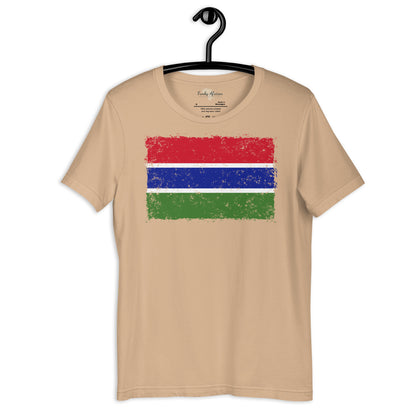 Gambia grunge unisex tee