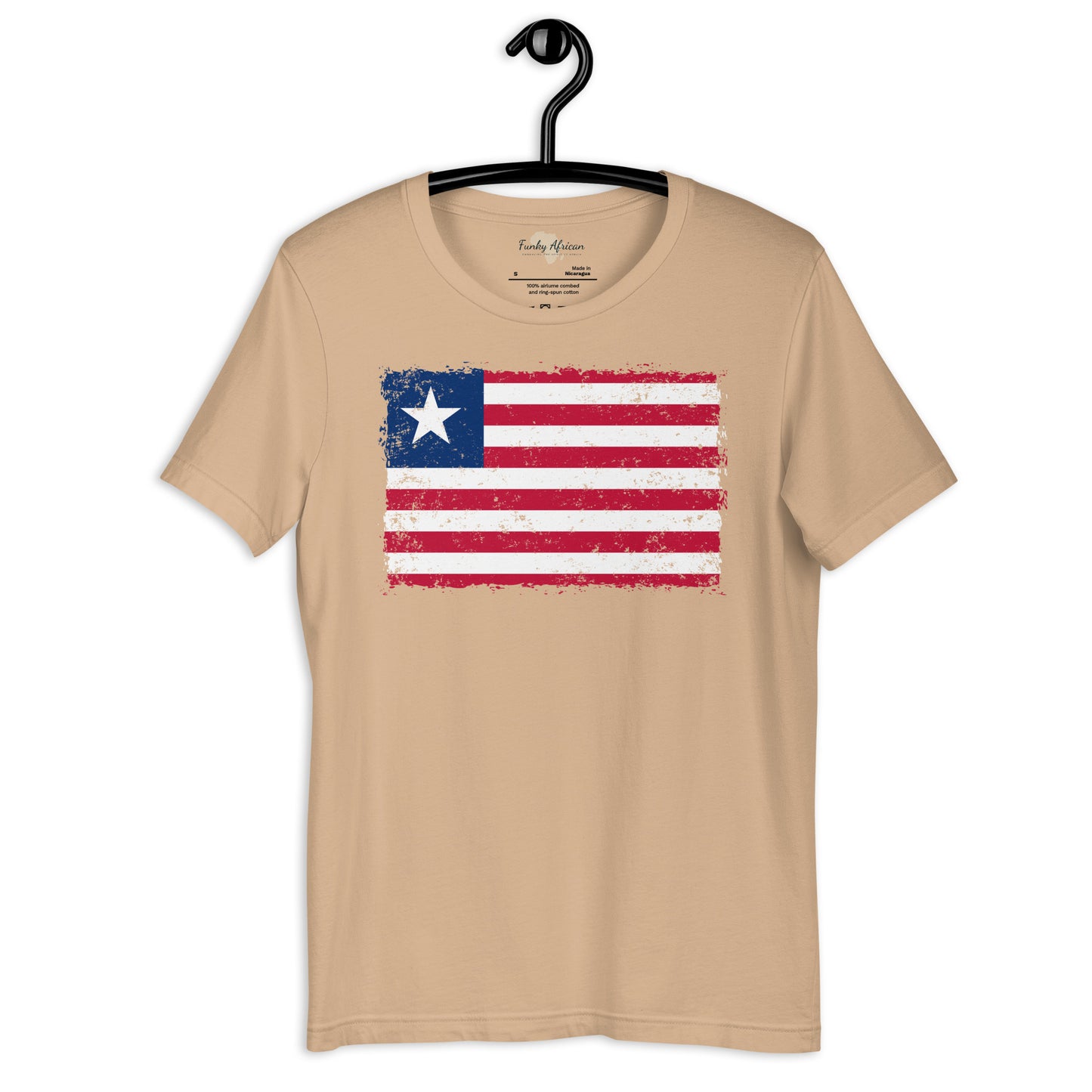 Liberia grunge unisex tee