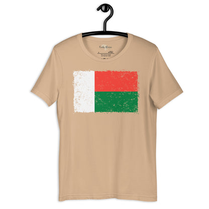 Madagascar grunge unisex tee