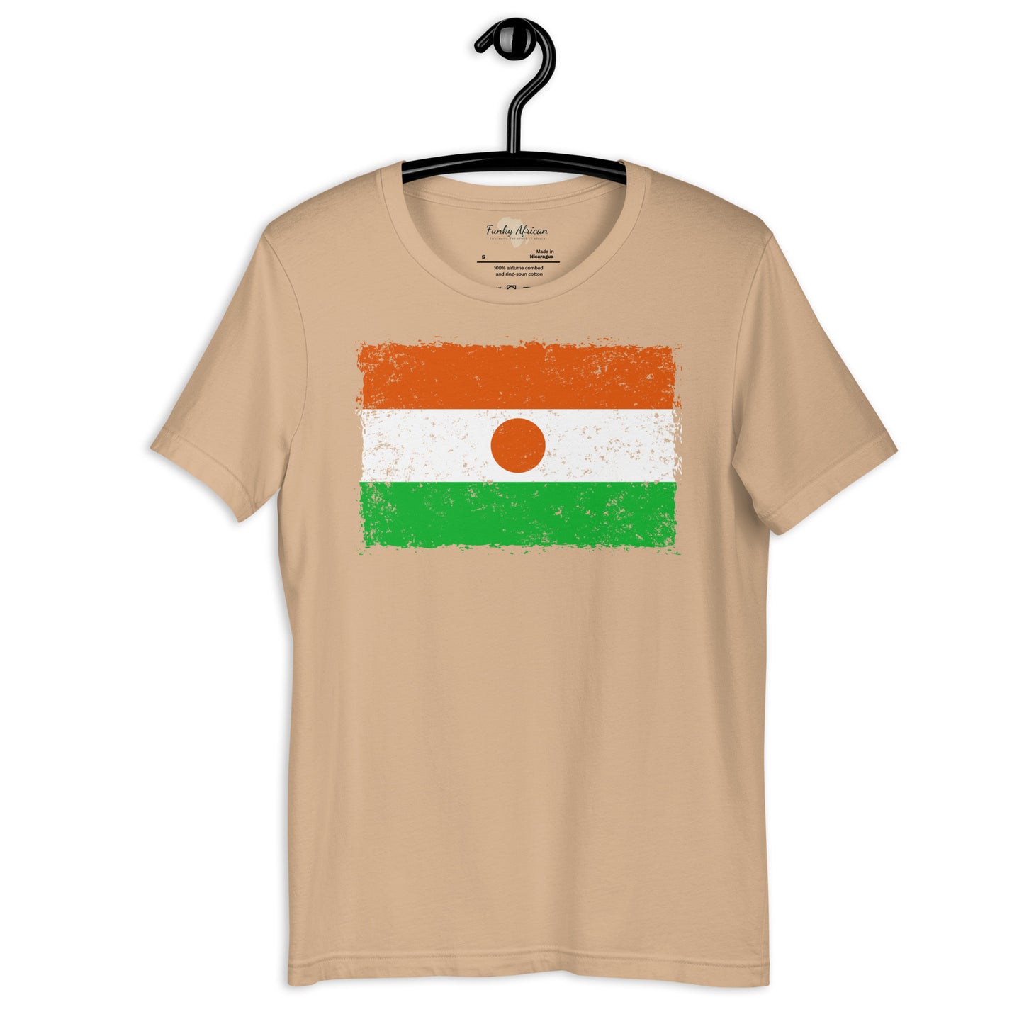 Nigerien grunge unisex tee