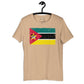 Mozambique grunge unisex tee Funky African