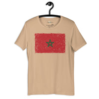 Morocco grunge unisex tee Funky African