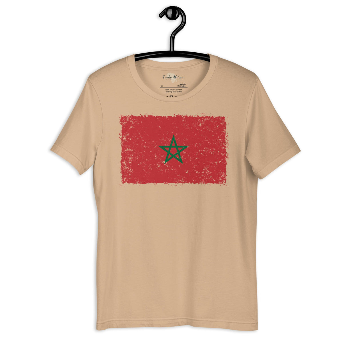 Morocco grunge unisex tee Funky African