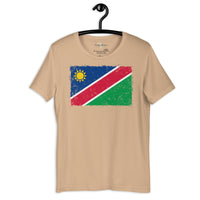 Namibia grunge unisex tee Funky African