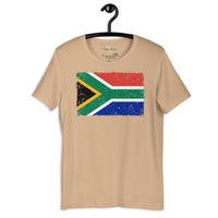 South African grunge unisex tee Funky African