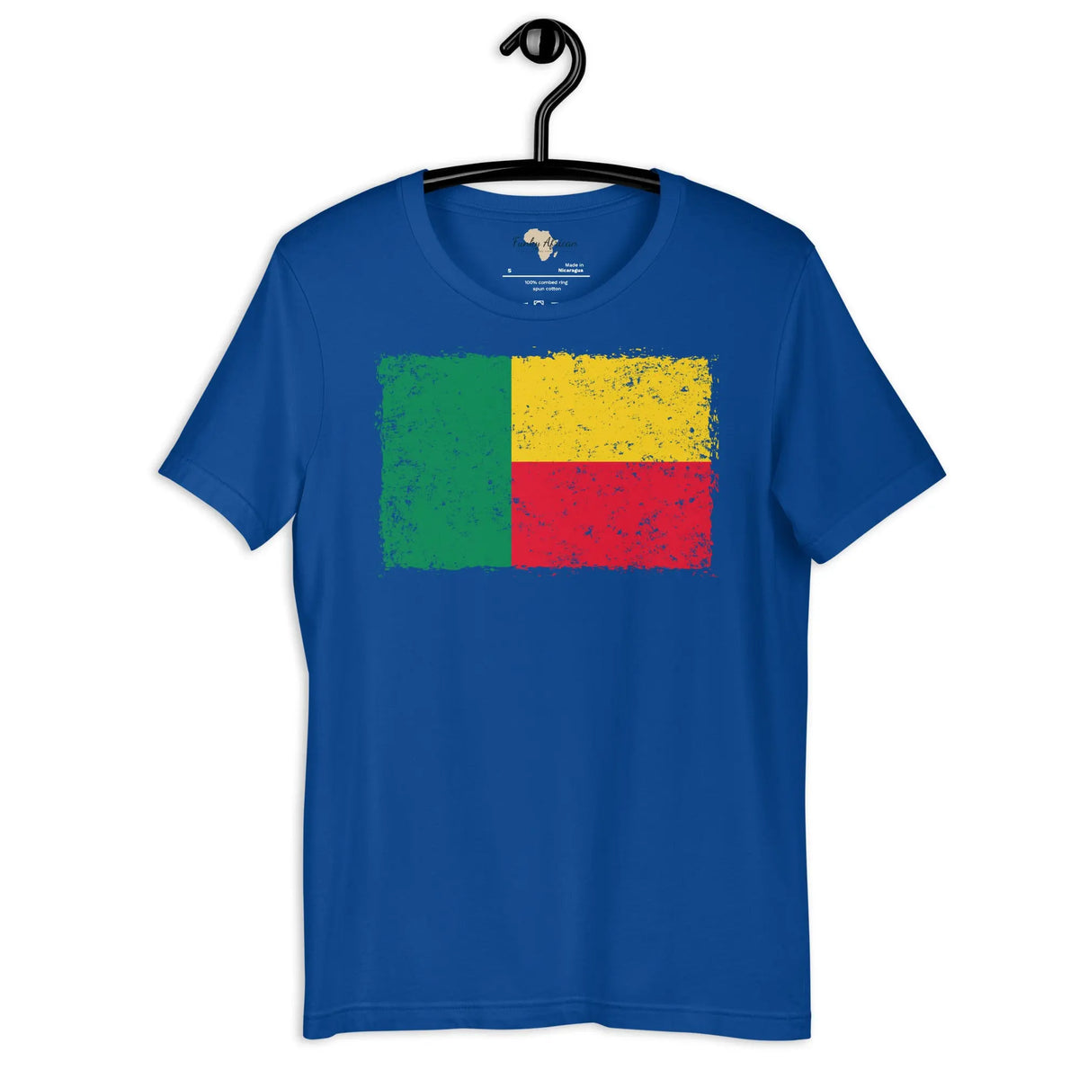 Benin grunge unisex tee Funky African