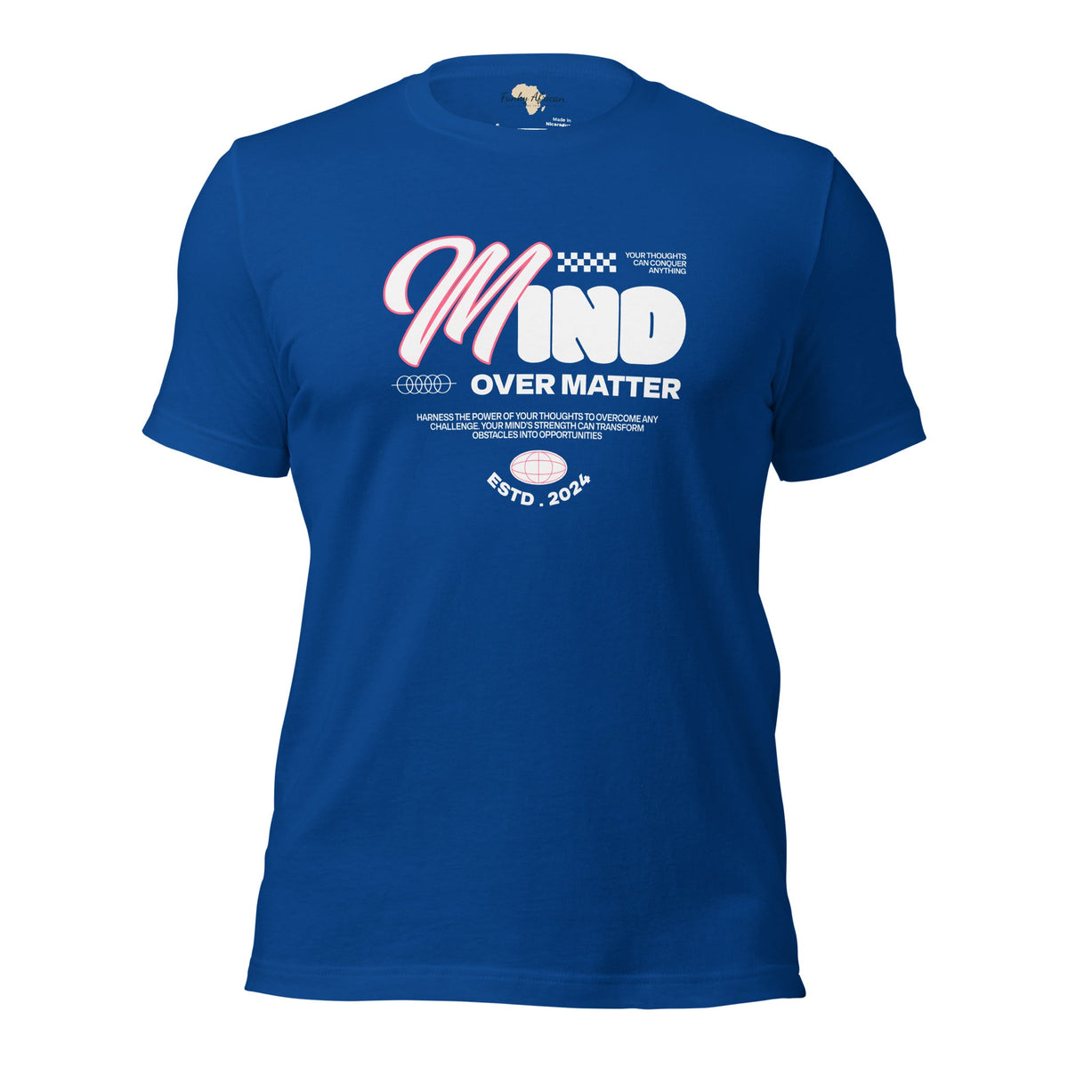 Mind Matters Unisex t-shirt Funky African