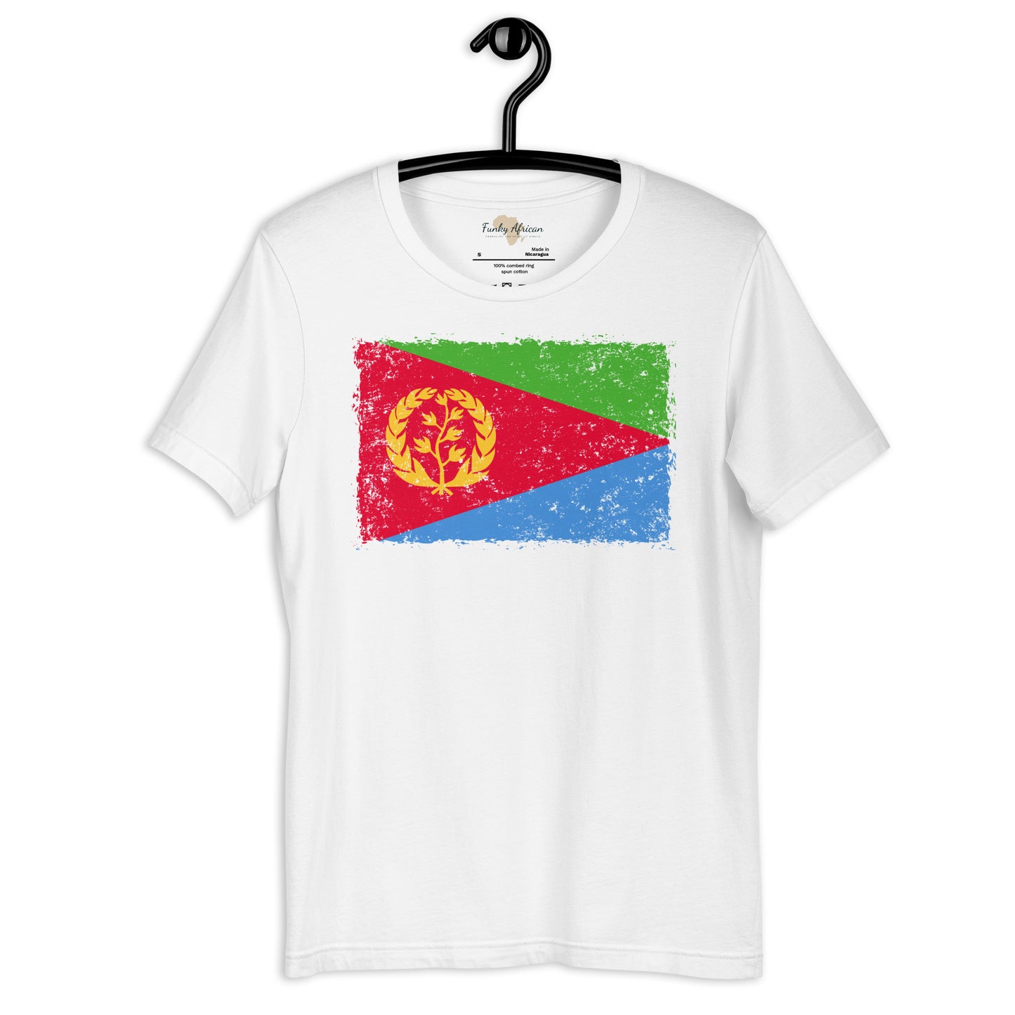 Eritrea grunge unisex tee