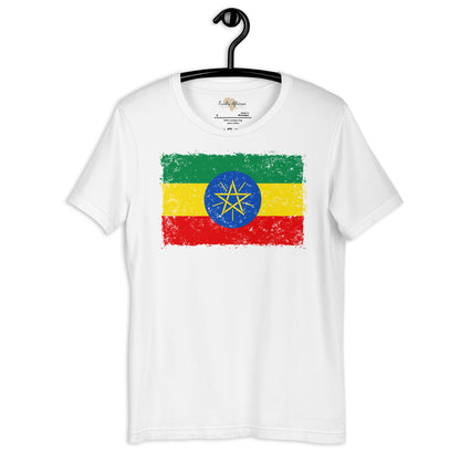 Ethiopia grunge unisex tee