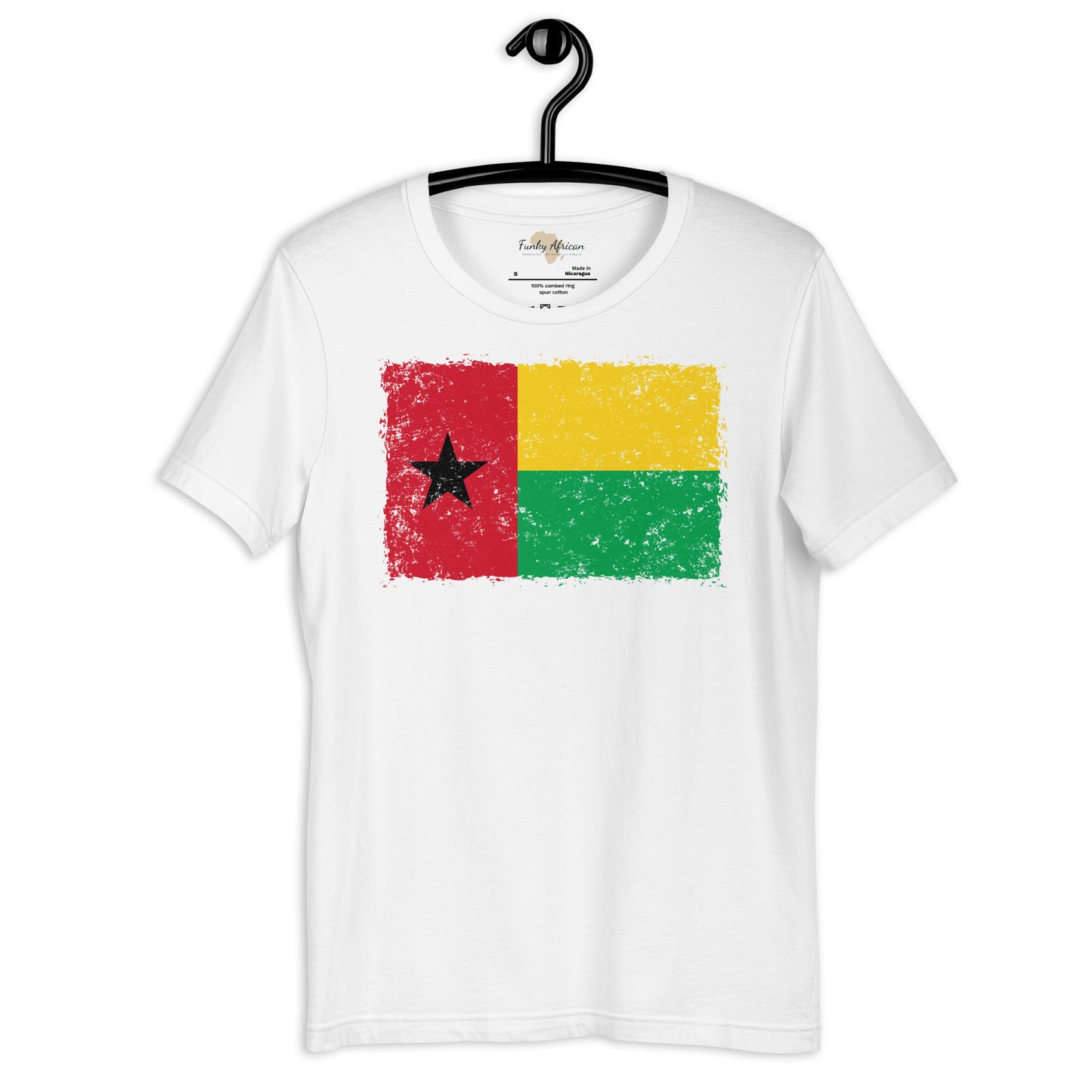 Guinea Bissau grunge unisex tee