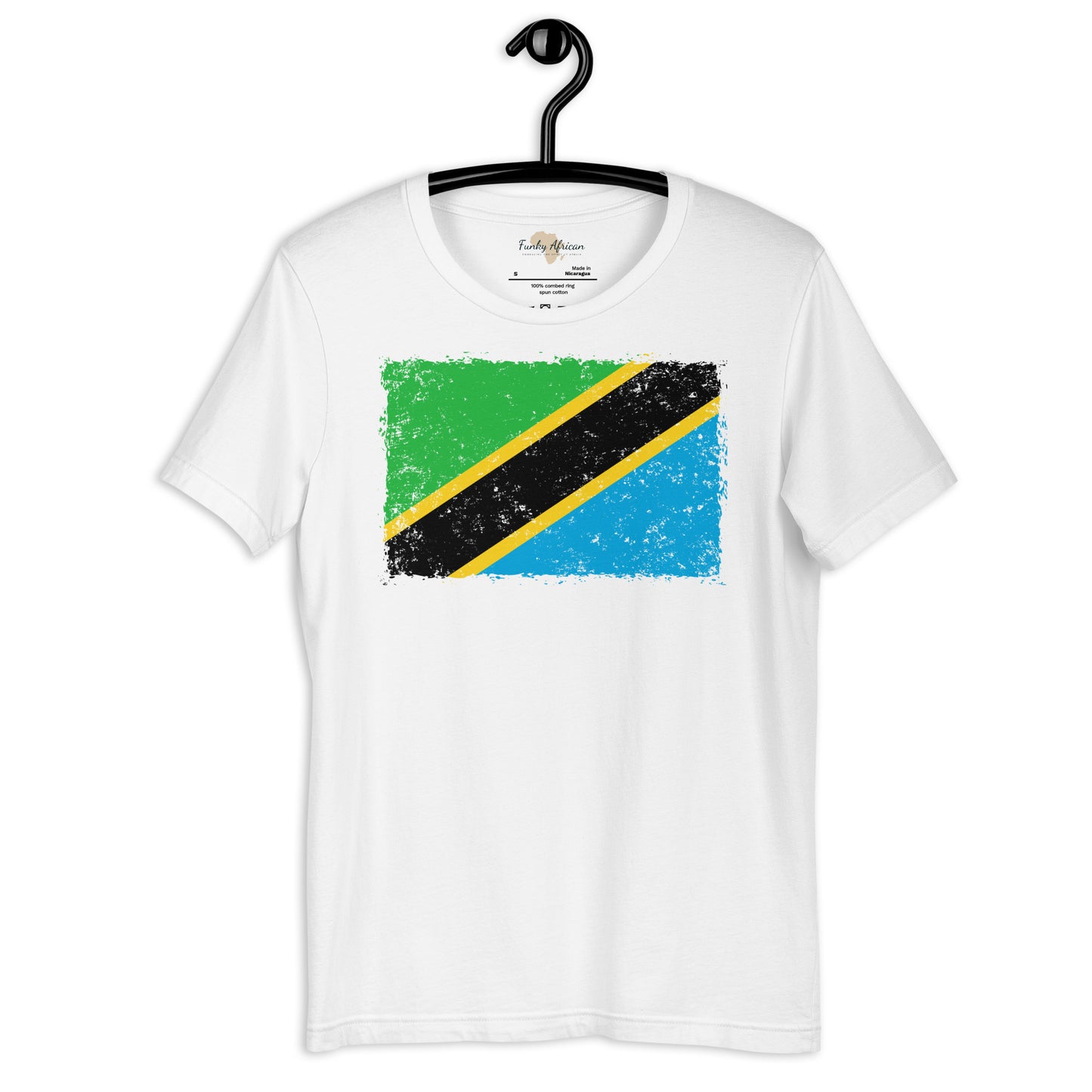 Tanzania grunge unisex tee