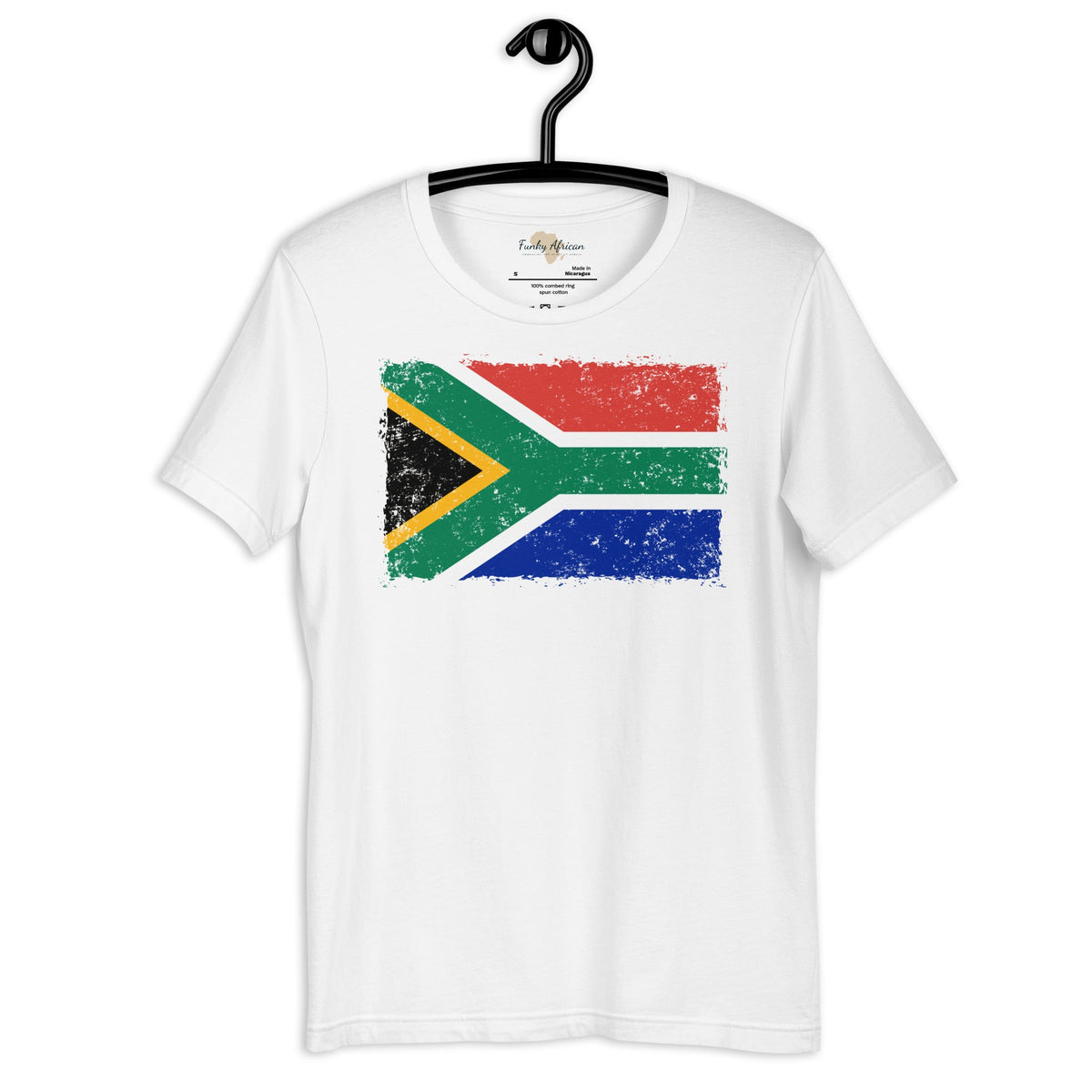 South African grunge unisex tee Funky African