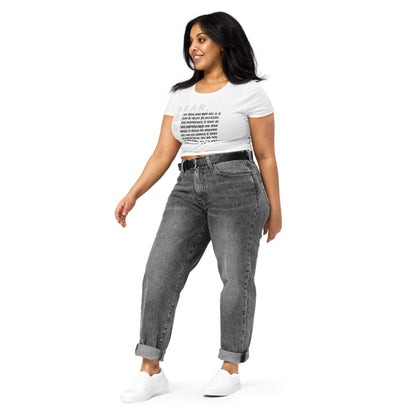 Dear black women’s crop tee - you speak your mind