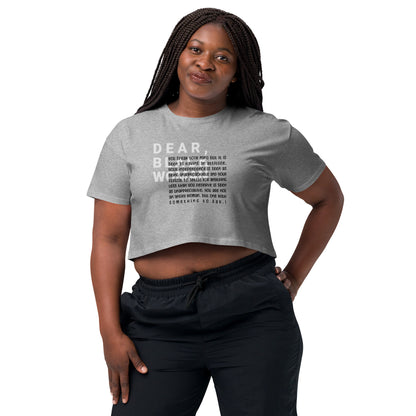 Dear black women’s crop top - you may face scrutiny