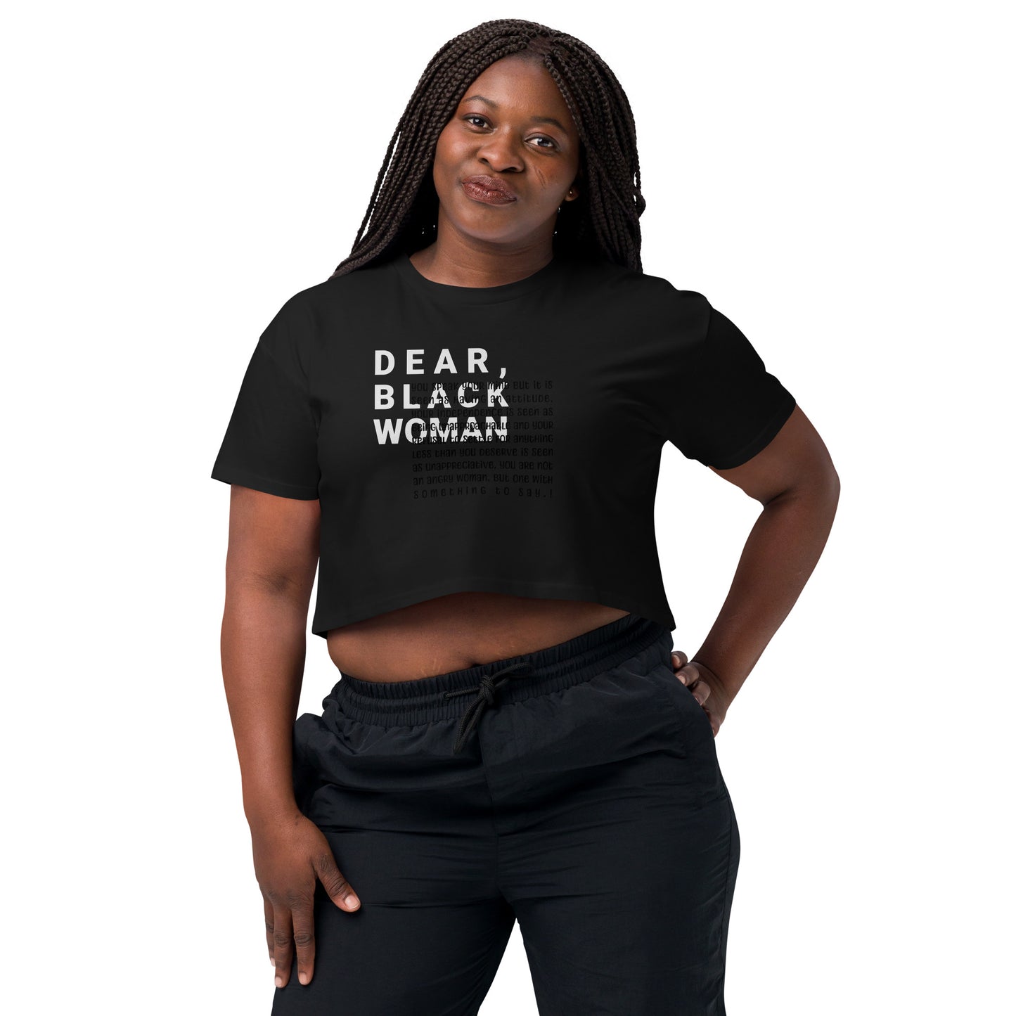 Dear black women’s crop top - you may face scrutiny