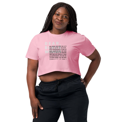 Dear black women’s crop top - you may face scrutiny