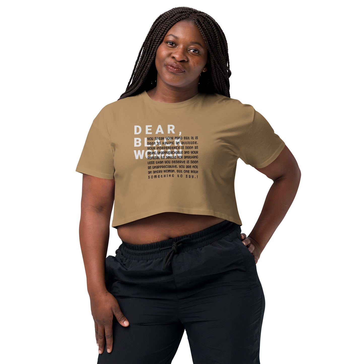 Dear black women’s crop top - you may face scrutiny