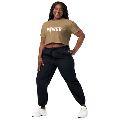 Power Women’s crop top