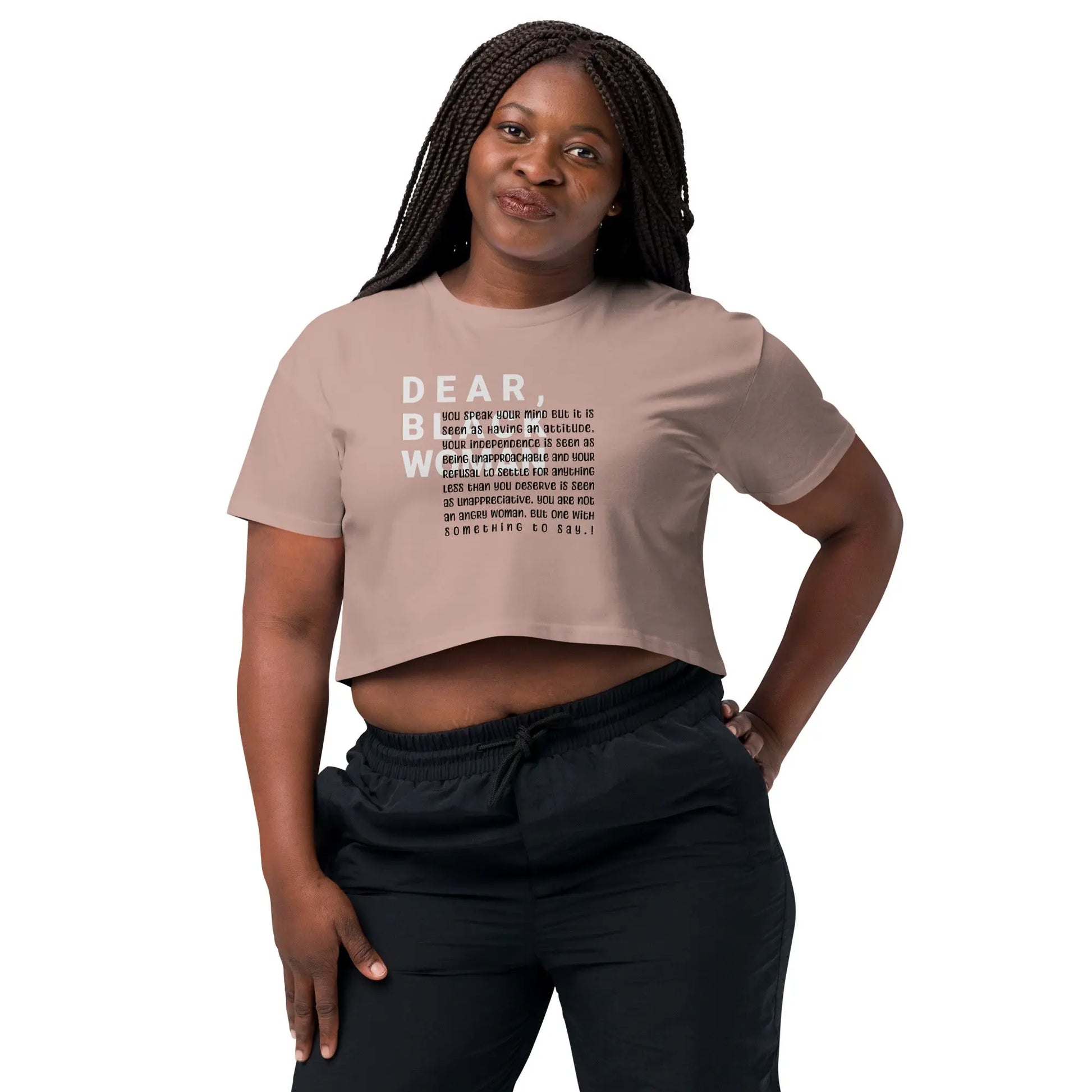Dear black women’s crop top - you may face scrutiny Funky African