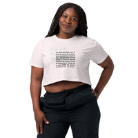 Dear black women’s crop top - you may face scrutiny Funky African