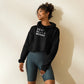 Dear black woman crop hoodie - astonishing Funky African