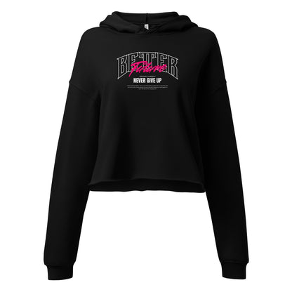 Better Future Crop Hoodie Funky African