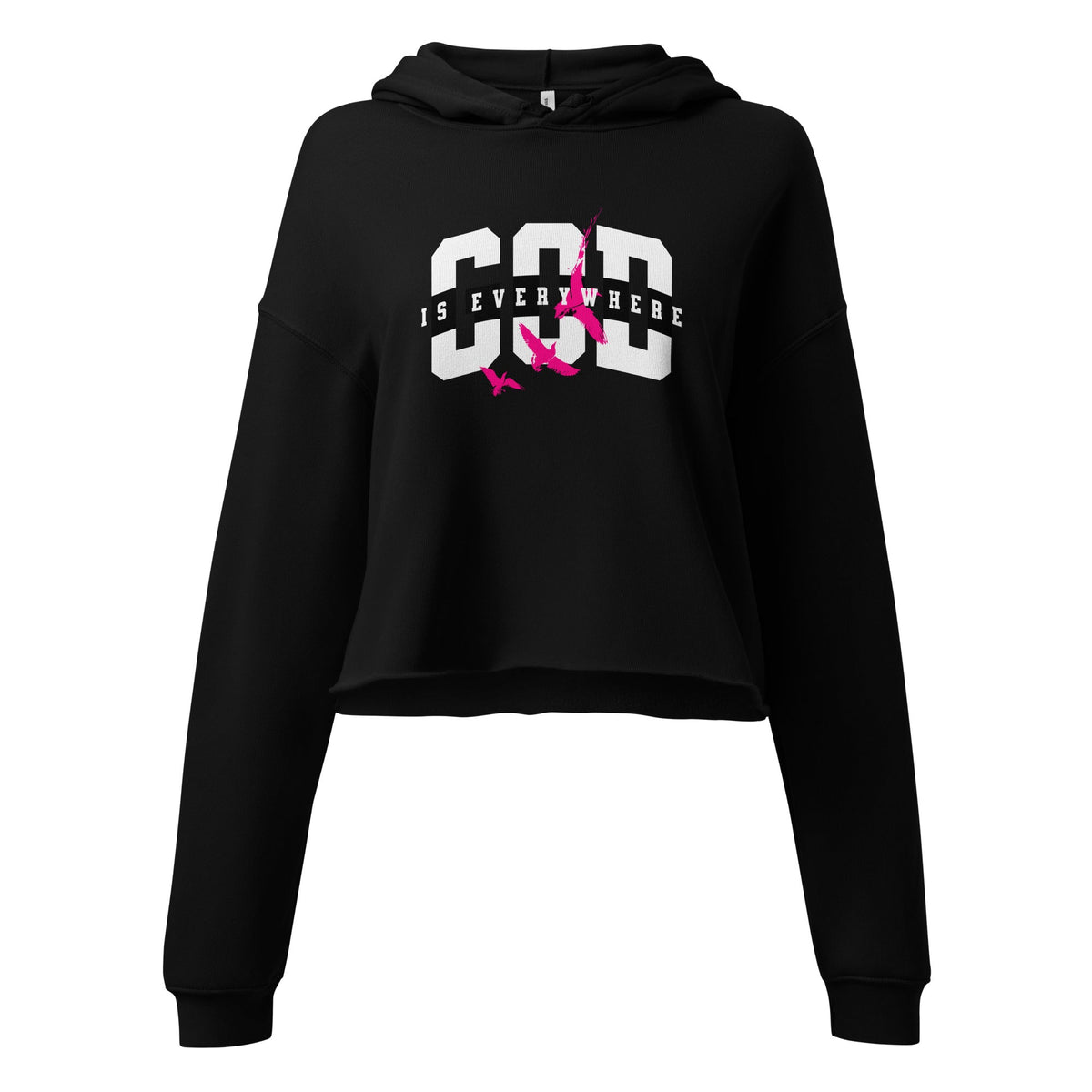 God Crop Hoodie Funky African