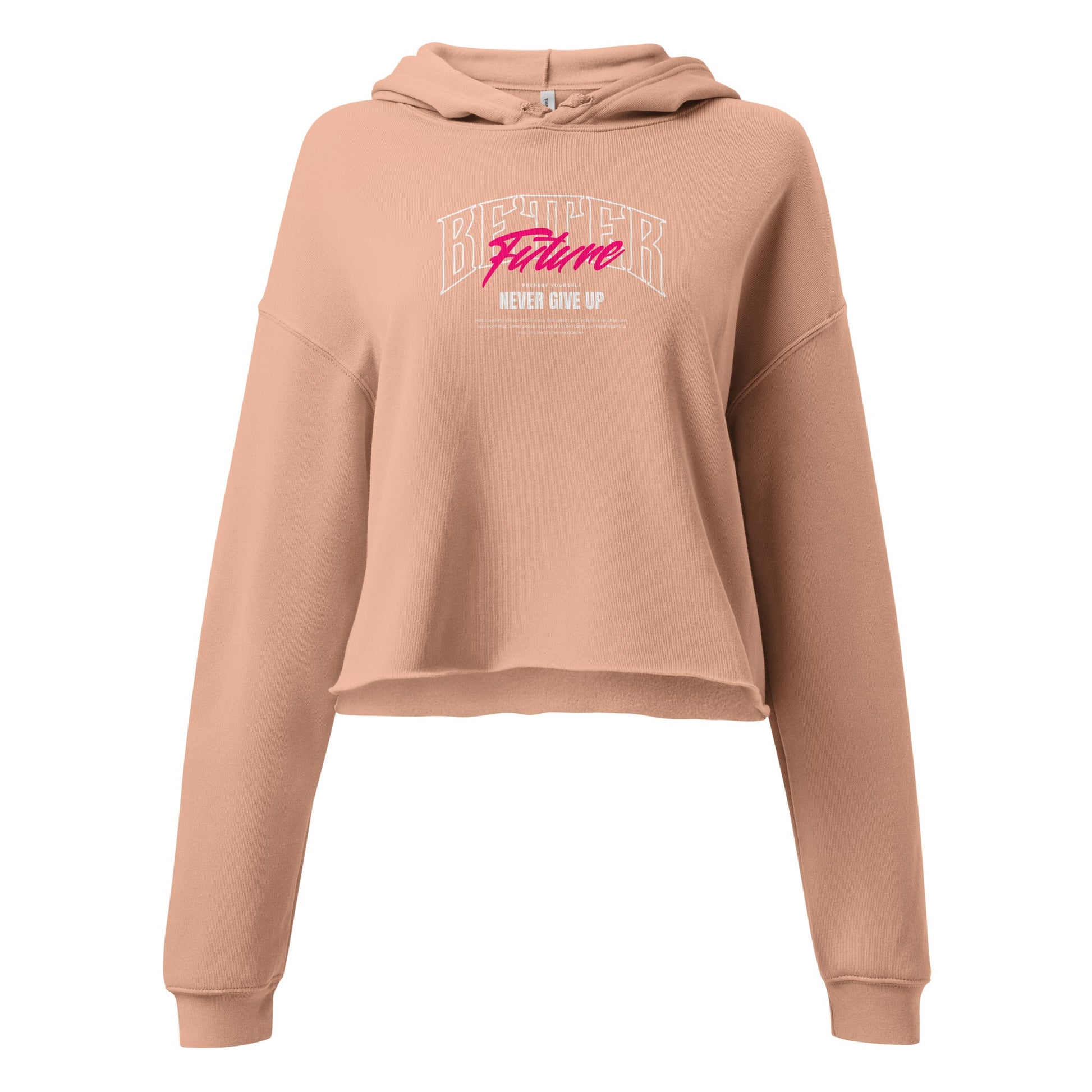 Better Future Crop Hoodie Funky African