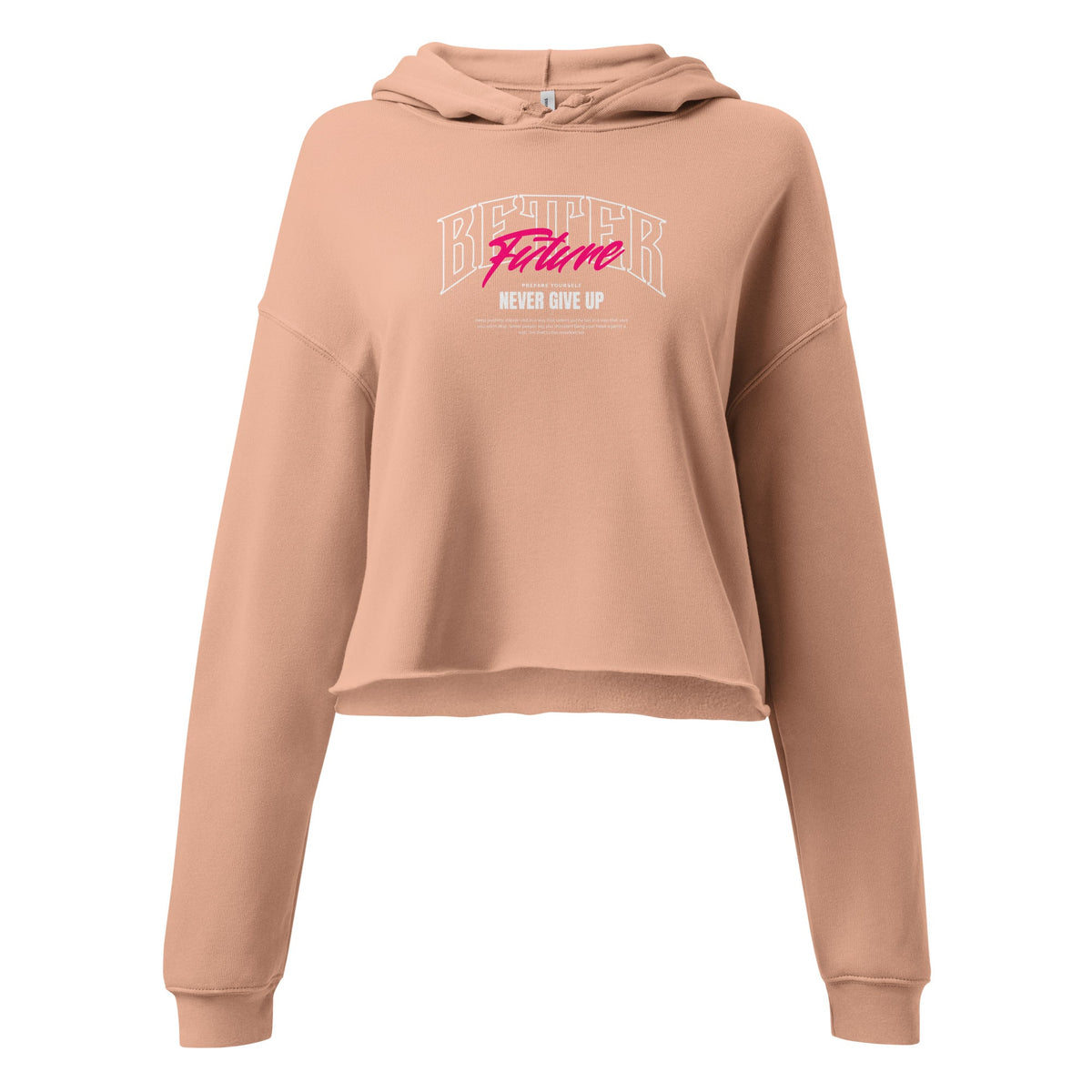 Better Future Crop Hoodie Funky African