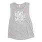Just don't exist Ladies’ Muscle Tank Funky African