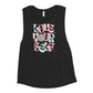 Love yourself Ladies’ Muscle Tank Funky African