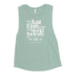 Just don't exist Ladies’ Muscle Tank Funky African
