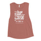 Just don't exist Ladies’ Muscle Tank Funky African