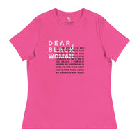 Dear black women's relaxed tee - astonishing Funky African