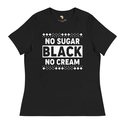 No Sugar Women's Relaxed T-Shirt Funky African
