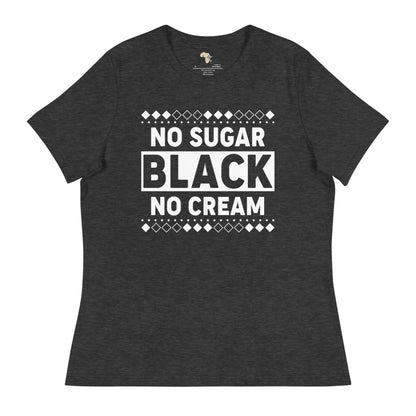 No Sugar Women's Relaxed T-Shirt Funky African