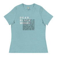 Dear black women's relaxed tee - astonishing Funky African