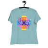 Your Story Matters Women's Relaxed T-Shirt Funky African