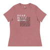 Dear black women's relaxed tee - astonishing Funky African