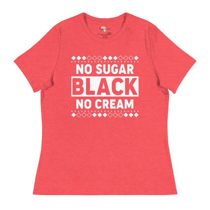 No Sugar Women's Relaxed T-Shirt Funky African
