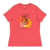 Keep Going Women's Relaxed T-Shirt Funky African