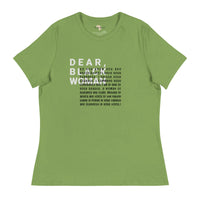 Dear black women's relaxed tee - astonishing Funky African