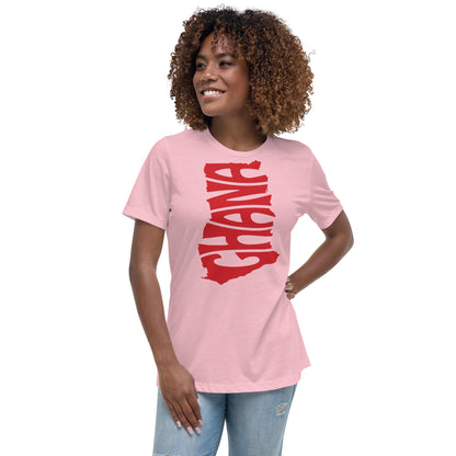 Ghana cut women's relaxed tee