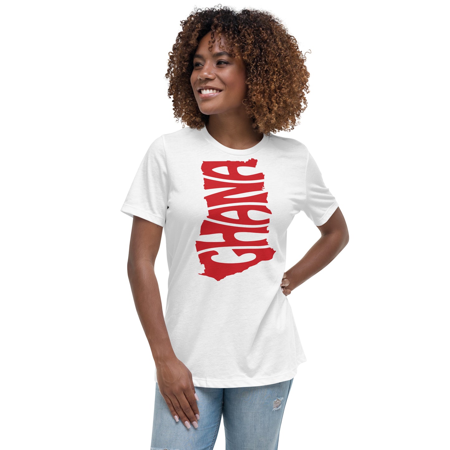 Ghana cut women's relaxed tee