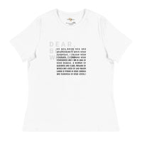 Dear black women's relaxed tee - astonishing Funky African